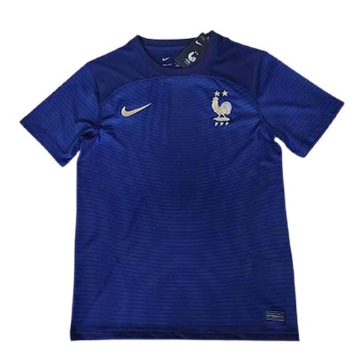 Tailandia Camiseta Francia 1ª Kit 2022 Azul
